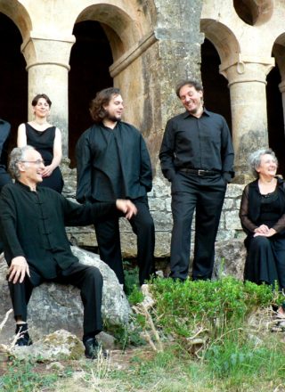 Photo de l'Ensemble Gilles Binchois en résideence à la Cité de la Voix