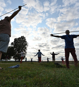 Qi Gong en musique avec Antoine Jomin © François Zuidberg